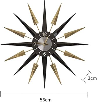 50s GENERALELECTRIC サンバーストクロック ミッドセンチュリー Amazon